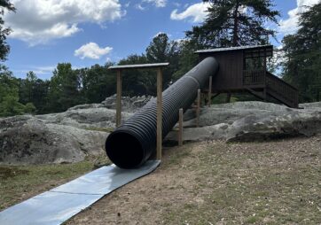 40&rsquo; Slide & Swing Sets